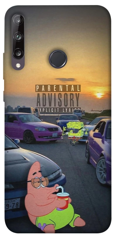 Чохол на Huawei P40 Lite E Патрік на перегонах фото 1 з 1