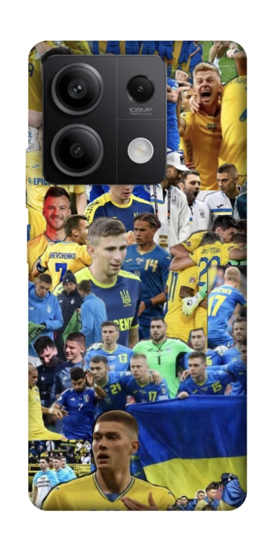 Чохол на Xiaomi Redmi Note 13 5G UA-Football ver.6 фото 1 з 1