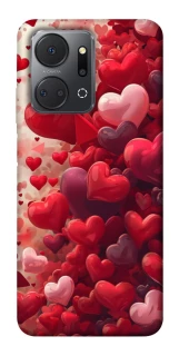 Чехол на Huawei Honor X7a Many hearts фото 1 из 1