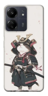 Чохол на Xiaomi Poco C65 Samurai Cat Warrior фото 1 з 1