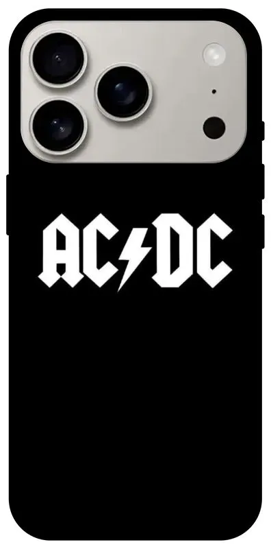 Чохол на Apple iPhone 18 Pro AC/DC logo фото 2 з 2