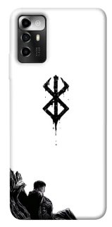 Чохол на ZTE Blade A72 berserk white фото 1 з 1