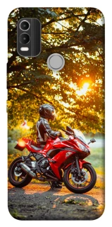 Чохол на Nokia C21 Plus Промені заходу сонця фото 1 з 1