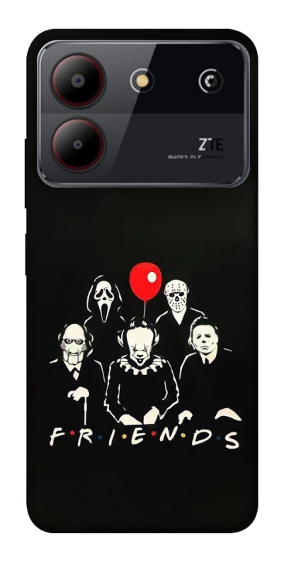 Чохол на ZTE Blade A54 4G Horror Friends фото 1 з 1
