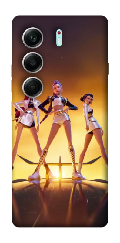 Чохол на Tecno Camon 40 Pro 5G K-Pop Demon Hunters ver.2 фото 1 з 1