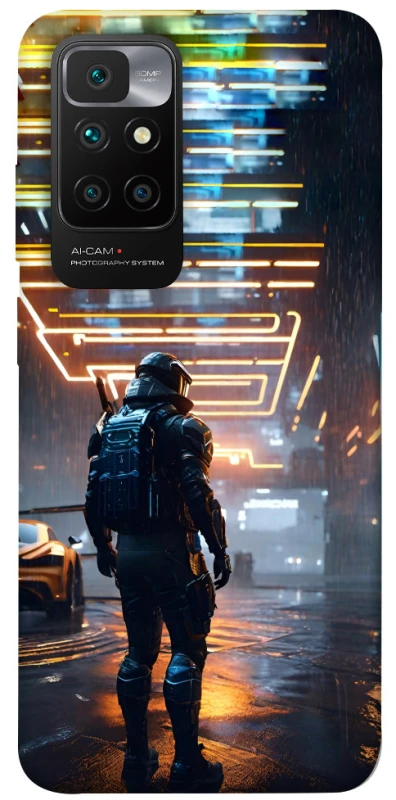 Чохол на Xiaomi Redmi 10 Cyber character фото 1 з 1