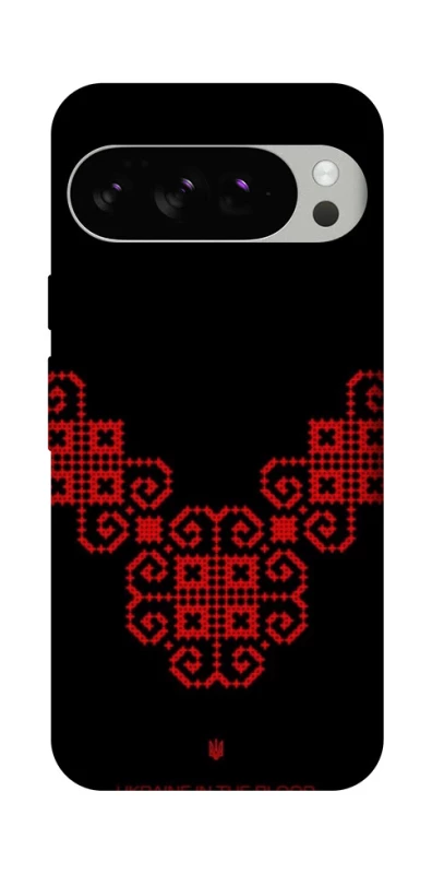 Чохол на Google Pixel 10 Pro Чорно-червона вишиванка фото 1 з 1