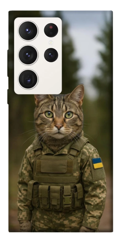 Чохол на Samsung Galaxy S23 Ultra Кіт захисник фото 1 з 1