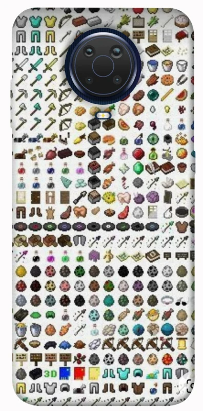 Чохол на Nokia G20 / G10 / 6.3 Minecraft v2 фото 1 з 1