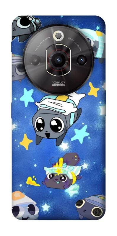 Чохол на ZTE Nubia Focus Pro Pebble kitten stars фото 1 з 1