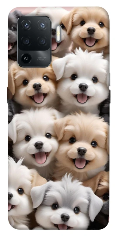 Чехол на Oppo Reno 5 Lite Doggy Love фото 1 из 1
