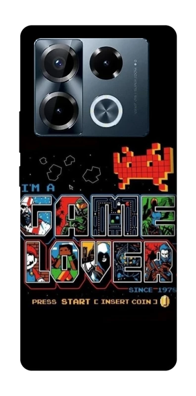 Чохол на Infinix Note 40 Pro 4G Game Over фото 1 з 1