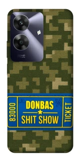 Чехол на Realme Note 60 Donbas ticket фото 1 из 1