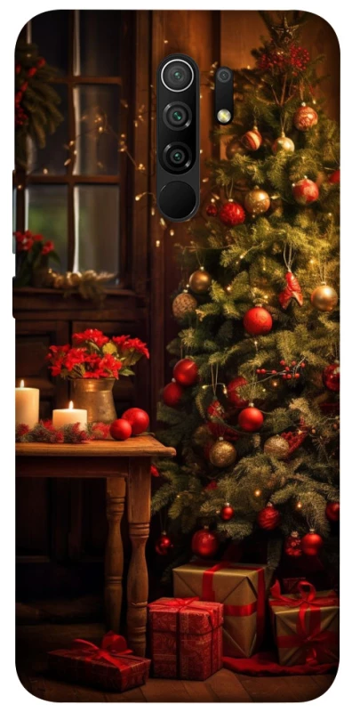 Чохол на Xiaomi Redmi 9 Новорічний v47 фото 1 з 1