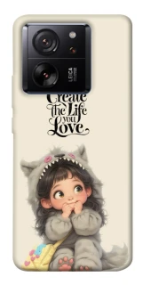 Чехол на Xiaomi 13T Create the life you love фото 1 из 1