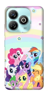 Чехол на ZTE Blade A75 4G My Little Pony ver.2 фото 1 из 1