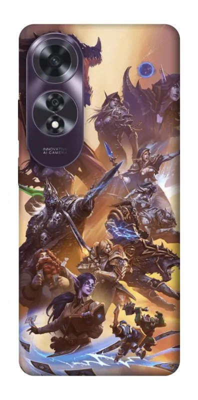 Чехол на Oppo A60 Warcraft v4 фото 1 из 1