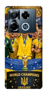 Чохол на Infinix Note 40 Pro 4G UA-Football ver.5 фото 1 з 1