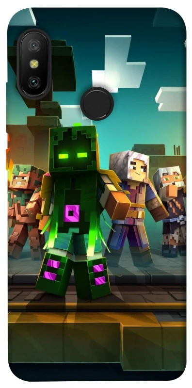 Чохол на Xiaomi Mi A2 Lite / Xiaomi Redmi 6 Pro Minecraft dungeon фото 1 з 1