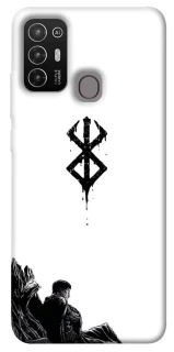 Чохол на ZTE Blade A52 berserk white фото 1 з 1