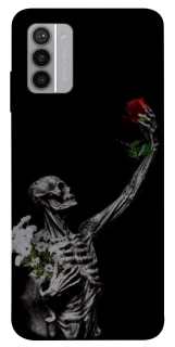 Чехол на Nokia G42 Skeleton vs Rose фото 1 из 1