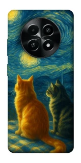 Чохол на Realme Narzo 70x Cats under the stars фото 1 Чохол на Realme Narzo 70x Cats under the stars фото 1 з 1