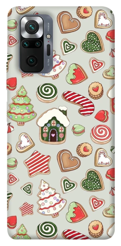 Чехол на Xiaomi Redmi Note 10 Pro Новогодний v7 фото 1 из 1