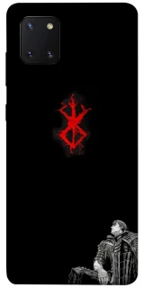 Чехол на Samsung Galaxy Note 10 Lite (A81) berserk black фото 1 из 1