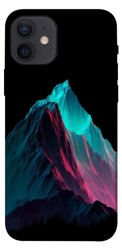 Чехол на Apple iPhone 12 (6.1") Neon mountains фото 1 из 1