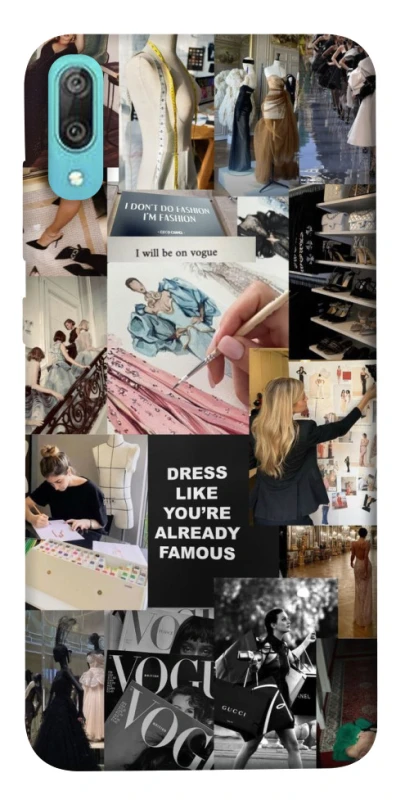 Чохол на Huawei Y6 Pro (2019) Fashion collage ver.11 фото 1 з 1