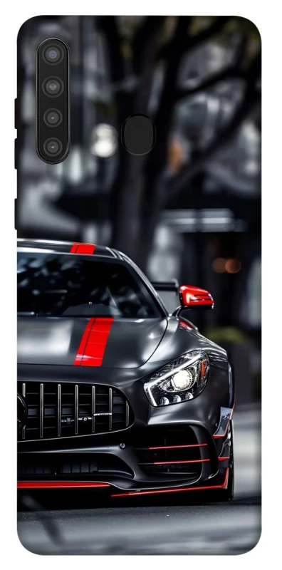 Чохол на Samsung Galaxy A21 Black Mercedes фото 1 з 1
