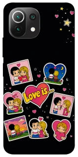 Чохол на Xiaomi Mi 11 Lite Love is фото 1 з 1
