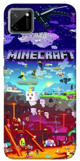 Чехол на Realme C11 Minecraft world фото 1 из 1