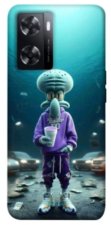 Чохол на Oppo A77s Сквідвард фото 1 з 1