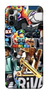 Чохол на TECNO Spark 7 Roblox collage ver.1 фото 1 з 1