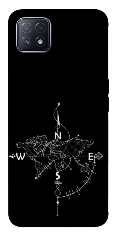 Чохол на Oppo A73 Travel Map фото 1 з 1