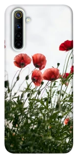 Чехол на Realme 6 Поле маков фото 1 из 1