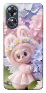 Чехол на Oppo A17 Labubu & Flowers ver.1 фото 1 из 1