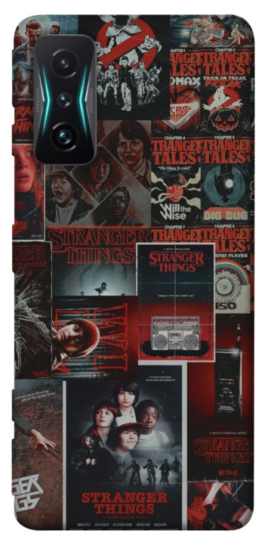 Чохол на Xiaomi Redmi K50 Gaming Stranger Things ver.16 фото 1 з 1