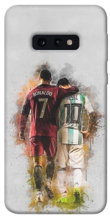 Чохол на Samsung Galaxy S10e Ronaldo та Messi фото 1 з 1