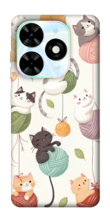 Чохол на TECNO Spark Go 2024 Funny Kittens фото 1 з 1
