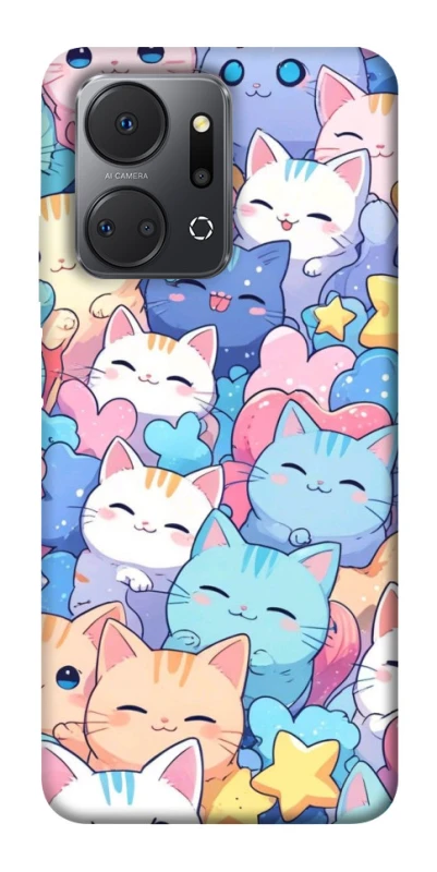 Чехол на Huawei Honor X7a Funny Kittens ver.3 фото 1 из 1
