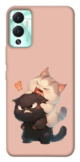 Чохол на Infinix Hot 12 Play Сat and cat фото 1 з 1