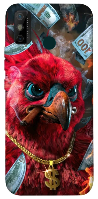 Чохол на TECNO Spark 6 Go Папуга фото 1 з 1