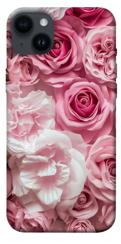 Чехол на Apple iPhone 14 Plus (6.7") Розовые цветы фото 1 из 1