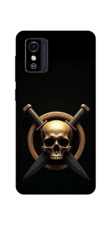 Чехол на ZTE Blade L9 Golden Skull фото 1 из 1