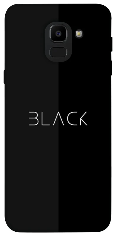 Чохол на Samsung J600F Galaxy J6 (2018) Black фото 1 з 1