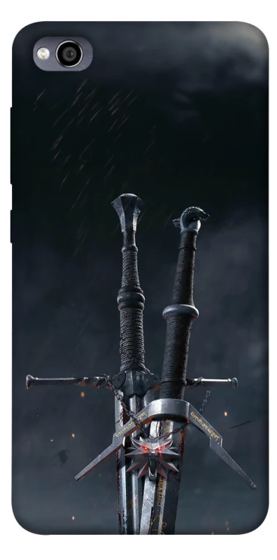 Чохол на Xiaomi Redmi 4a Мечі Ведьмака фото 1 з 1