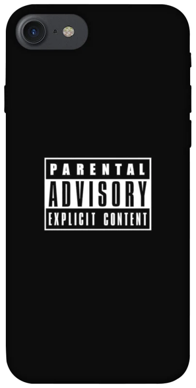 Чохол на Apple iPhone 7 / 8 (4.7") Parental Advisory Label фото 1 з 1