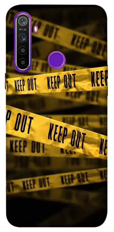 Чохол на Realme 5 keep out фото 1 з 1